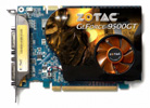 512Mb Zotac GF 9500GT DDR2 PCIE (128bit) (550/1000)