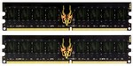 DDR2 4096Mb GEIL (GB24GB6400C4DC) 800MHz, PC6400, CL4, (4-4-4-12), 2.0V, (Kit: 2x2048MB), Black Dragon series