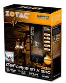 GeForce GTX580 3076Mb Zotac (ZT-50103-10P)